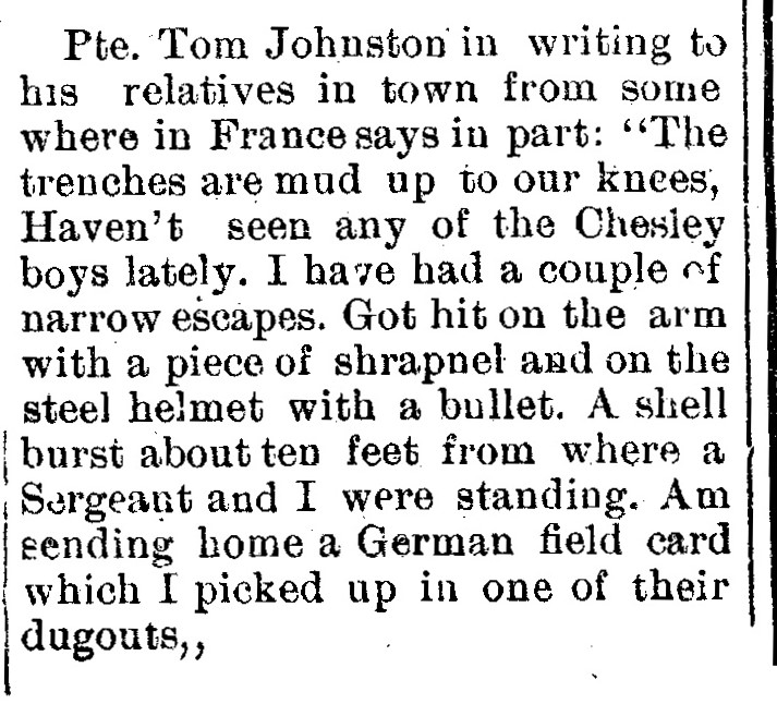 The Chesley Enterprise, November 30, 1916